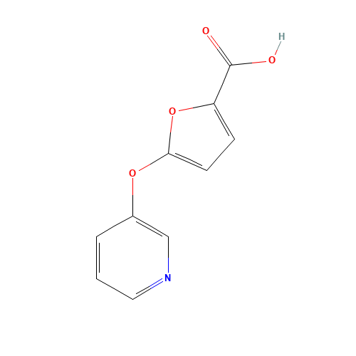 5-pyridin-3-yloxyfuran-2-carboxylic acid (CAS: 852180-39-3) - Related Chemical Product
