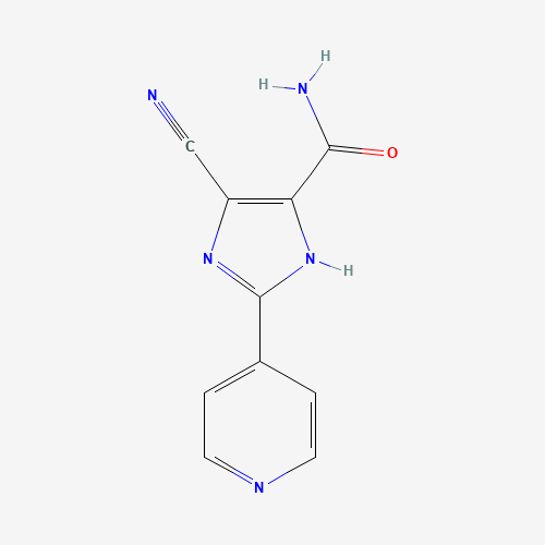 4-cyano-2-pyridin-4-yl-1H-imidazole-5-carboxamide (CAS: 51294-33-8) - Related Chemical Product