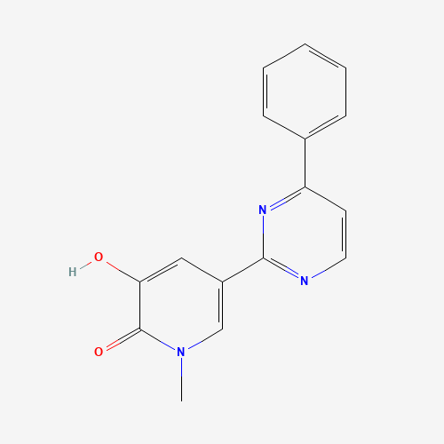 3-hydroxy-1-methyl-5-(4-phenylpyrimidin-2-yl)pyridin-2-one (CAS: 1333146-67-0) - Related Chemical Product