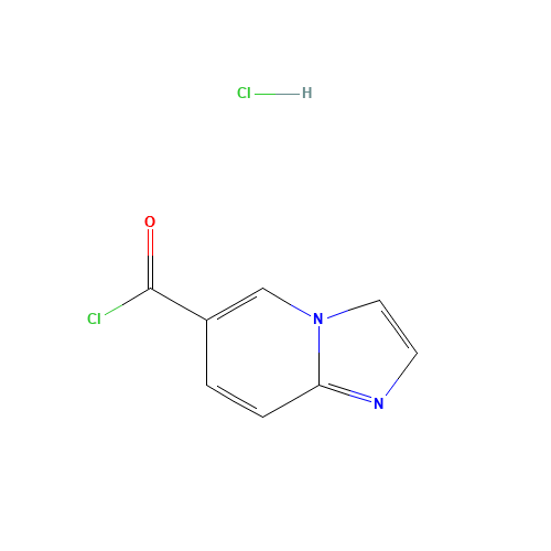 imidazo[1,2-a]pyridine-6-carbonyl chloride;hydrochloride (CAS: 859833-15-1) - Related Chemical Product