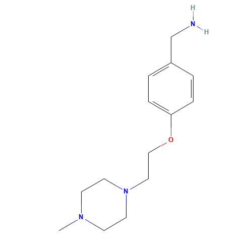 [4-[2-(4-methylpiperazin-1-yl)ethoxy]phenyl]methanamine (CAS: 128540-39-6) - Related Chemical Product