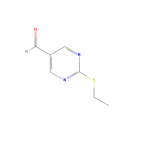 2-ethylsulfanylpyrimidine-5-carbaldehyde (CAS: 876890-28-7) - Related Chemical Product