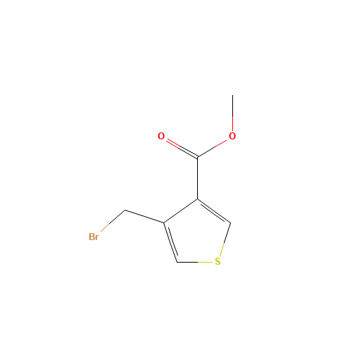 methyl 4-(bromomethyl)thiophene-3-carboxylate (CAS: 99708-92-6) - Related Chemical Product
