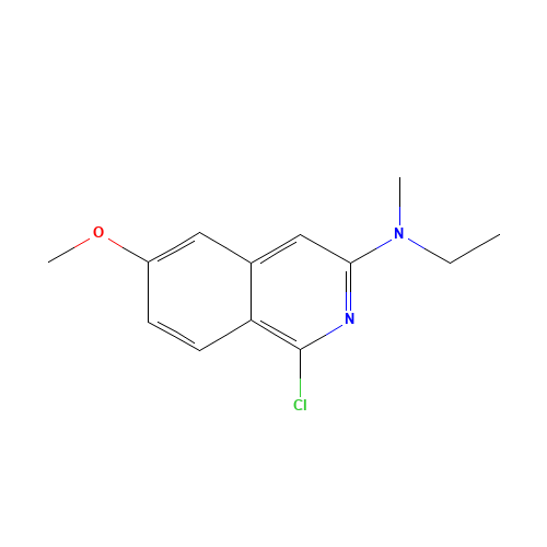 1-chloro-N-ethyl-6-methoxy-N-methylisoquinolin-3-amine (CAS: 1408291-46-2) - Related Chemical Product