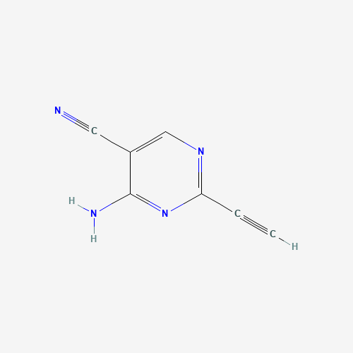 4-amino-2-ethynylpyrimidine-5-carbonitrile (CAS: 845658-80-2) - Related Chemical Product