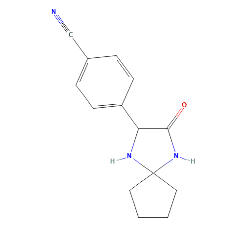 4-(3-oxo-1,4-diazaspiro[4.4]nonan-2-yl)benzonitrile (CAS: 1272755-80-2) - Related Chemical Product