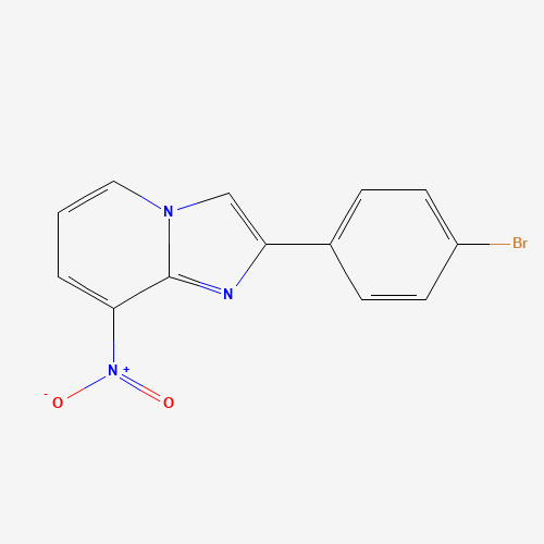 2-(4-bromophenyl)-8-nitroimidazo[1,2-a]pyridine (CAS: 866051-28-7) - Related Chemical Product