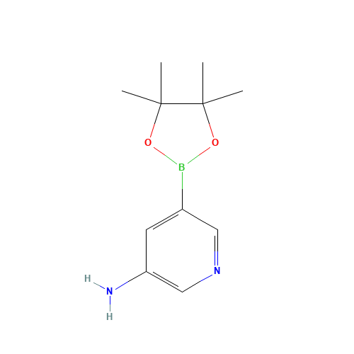 5-(4,4,5,5-tetramethyl-1,3,2-dioxaborolan-2-yl)pyridin-3-amine (CAS: 107335-49-9) - Related Chemical Product