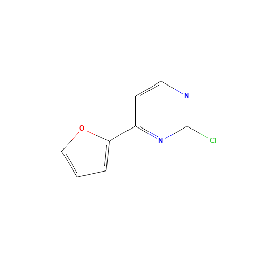 2-chloro-4-(furan-2-yl)pyrimidine (CAS: 124959-28-0) - Related Chemical Product