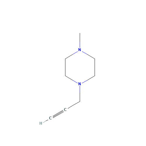 1-methyl-4-prop-2-ynylpiperazine (CAS: 45813-02-3) - Related Chemical Product