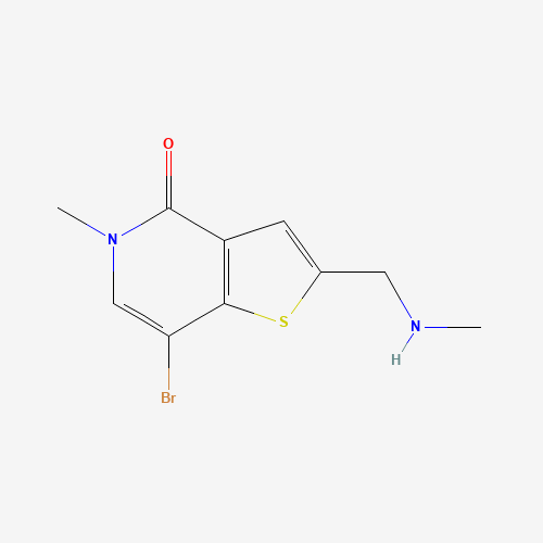 7-bromo-5-methyl-2-(methylaminomethyl)thieno[3,2-c]pyridin-4-one (CAS: 1610520-53-0) - Related Chemical Product