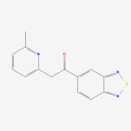 1-(2,1,3-benzothiadiazol-5-yl)-2-(6-methylpyridin-2-yl)ethanone (CAS: 364050-23-7) - Related Chemical Product