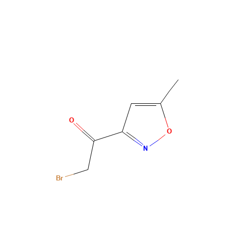 2-bromo-1-(5-methyl-1,2-oxazol-3-yl)ethanone (CAS: 56400-88-5) - Related Chemical Product