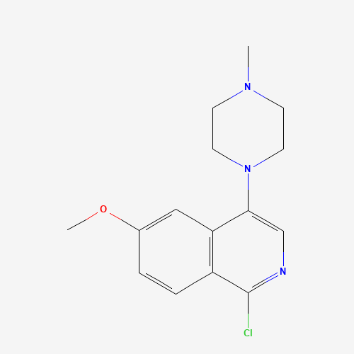 1-chloro-6-methoxy-4-(4-methylpiperazin-1-yl)isoquinoline (CAS: 1409964-91-5) - Related Chemical Product