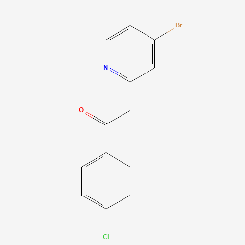 2-(4-bromopyridin-2-yl)-1-(4-chlorophenyl)ethanone (CAS: 1278250-09-1) - Related Chemical Product