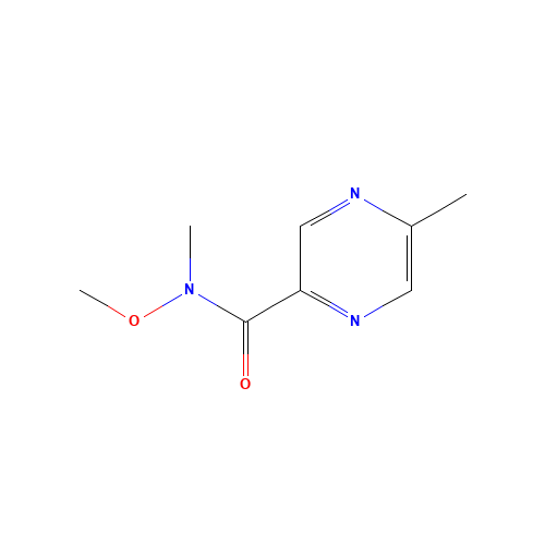 N-methoxy-N,5-dimethylpyrazine-2-carboxamide (CAS: 317335-27-6) - Related Chemical Product