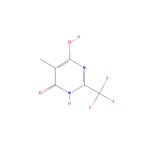 4-hydroxy-5-methyl-2-(trifluoromethyl)-1H-pyrimidin-6-one (CAS: 852062-34-1) - Related Chemical Product