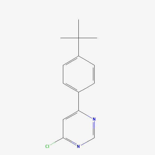4-(4-tert-butylphenyl)-6-chloropyrimidine (CAS: 659729-07-4) - Related Chemical Product