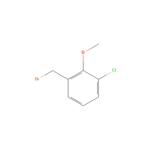 1-(bromomethyl)-3-chloro-2-methoxybenzene (CAS: 1044256-94-1) - Related Chemical Product