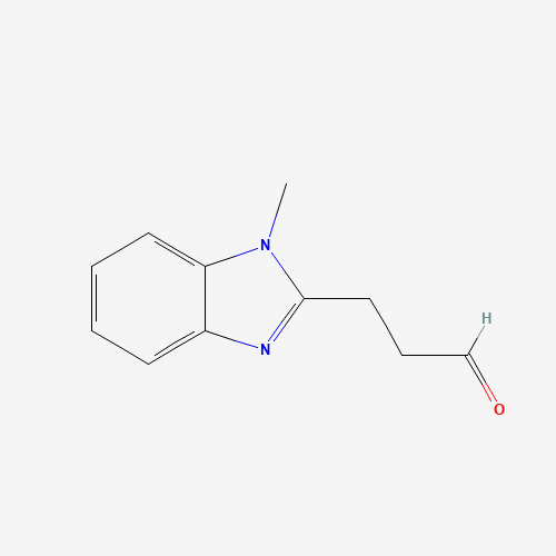 3-(1-methylbenzimidazol-2-yl)propanal (CAS: 916143-44-7) - Related Chemical Product