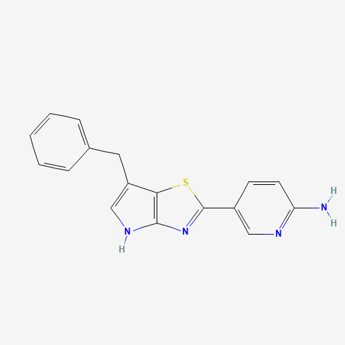 5-(6-benzyl-4H-pyrrolo[2,3-d][1,3]thiazol-2-yl)pyridin-2-amine (CAS: 1312363-59-9) - Related Chemical Product