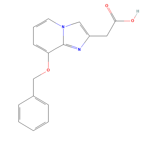 2-(8-phenylmethoxyimidazo[1,2-a]pyridin-2-yl)acetic acid (CAS: 885276-83-5) - Related Chemical Product