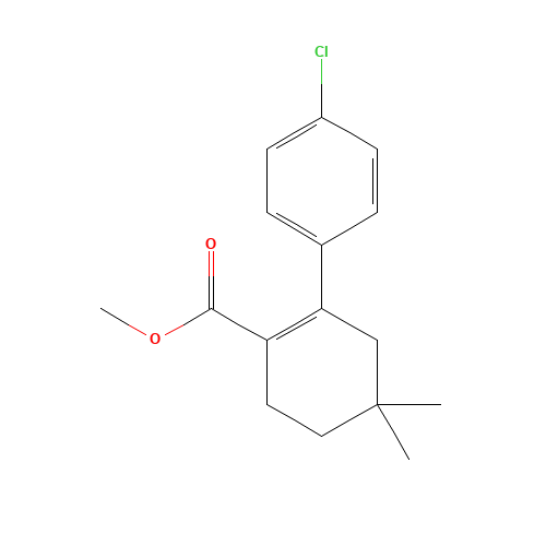 methyl 2-(4-chlorophenyl)-4,4-dimethylcyclohexene-1-carboxylate (CAS: 1228780-49-1) - Related Chemical Product