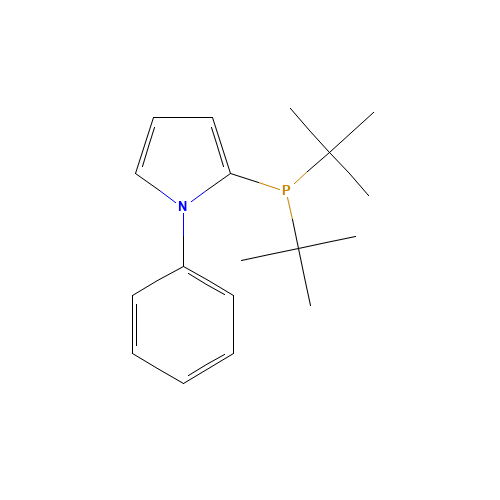 ditert-butyl-(1-phenylpyrrol-2-yl)phosphane (CAS: 672937-61-0) - Related Chemical Product