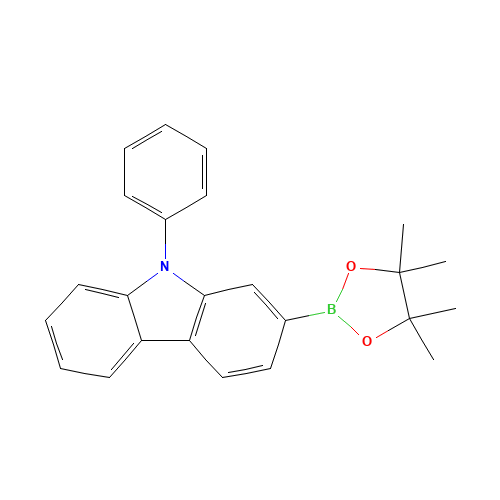 9-phenyl-2-(4,4,5,5-tetramethyl-1,3,2-dioxaborolan-2-yl)carbazole (CAS: 1246669-45-3) - Related Chemical Product