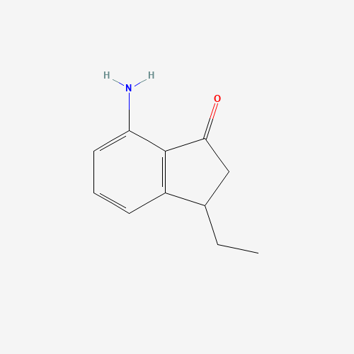7-amino-3-ethyl-2,3-dihydroinden-1-one (CAS: 878156-53-7) - Related Chemical Product