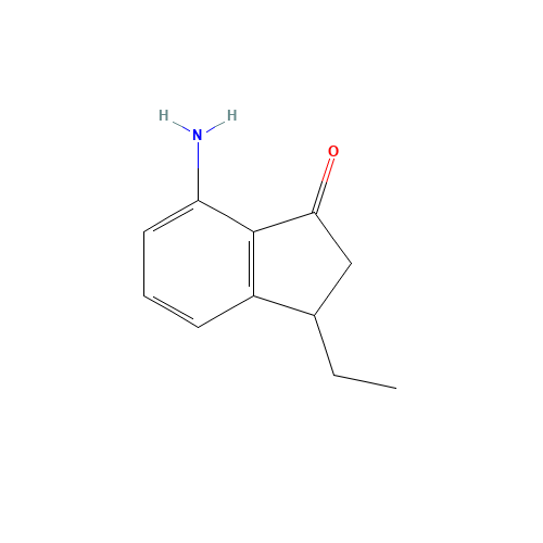7-amino-3-ethyl-2,3-dihydroinden-1-one (CAS: 878156-53-7) - Related Chemical Product