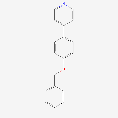 4-(4-phenylmethoxyphenyl)pyridine (CAS: 627906-66-5) - Related Chemical Product