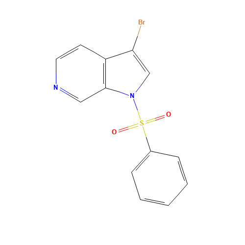 1-(benzenesulfonyl)-3-bromopyrrolo[2,3-c]pyridine (CAS: 1174038-64-2) - Related Chemical Product