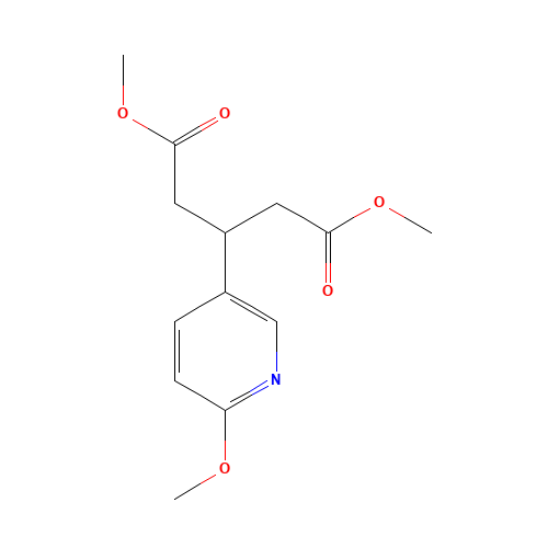 dimethyl 3-(6-methoxypyridin-3-yl)pentanedioate (CAS: 721920-96-3) - Related Chemical Product
