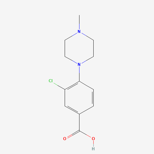 3-chloro-4-(4-methylpiperazin-1-yl)benzoic acid (CAS: 1197193-33-1) - Related Chemical Product