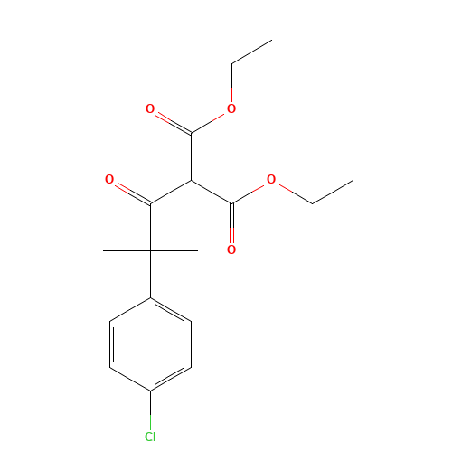 diethyl 2-[2-(4-chlorophenyl)-2-methylpropanoyl]propanedioate (CAS: 1035260-93-5) - Related Chemical Product