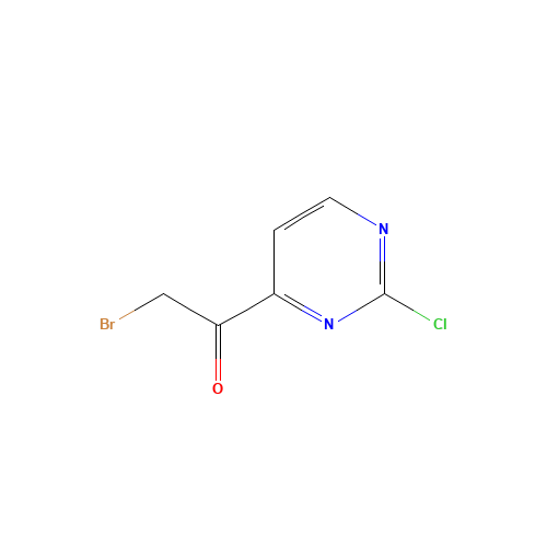 2-bromo-1-(2-chloropyrimidin-4-yl)ethanone (CAS: 1312815-21-6) - Related Chemical Product