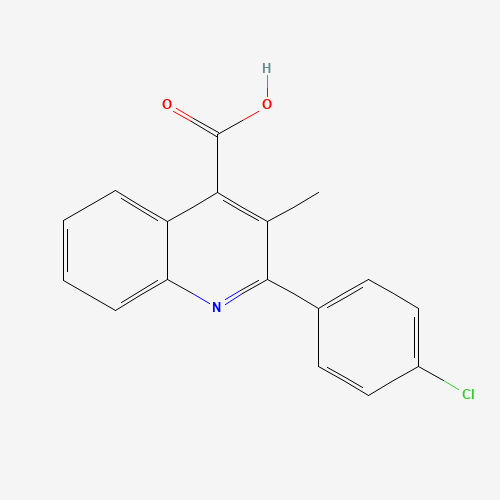 2-(4-chlorophenyl)-3-methylquinoline-4-carboxylic acid (CAS: 43071-47-2) - Related Chemical Product