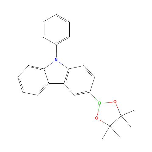 9-phenyl-3-(4,4,5,5-tetramethyl-1,3,2-dioxaborolan-2-yl)carbazole (CAS: 1126522-69-7) - Related Chemical Product