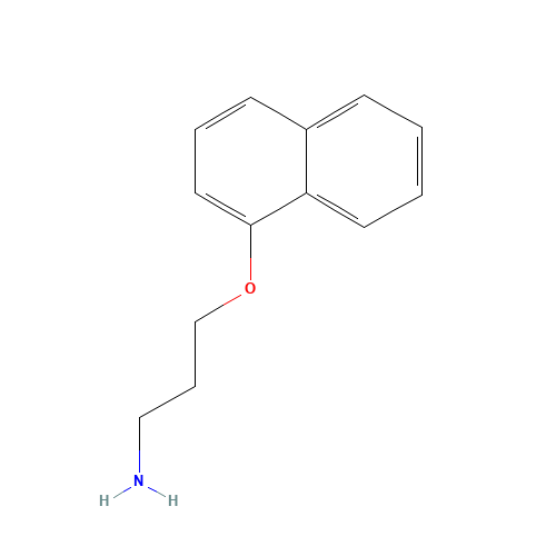 3-naphthalen-1-yloxypropan-1-amine (CAS: 58477-93-3) - Related Chemical Product