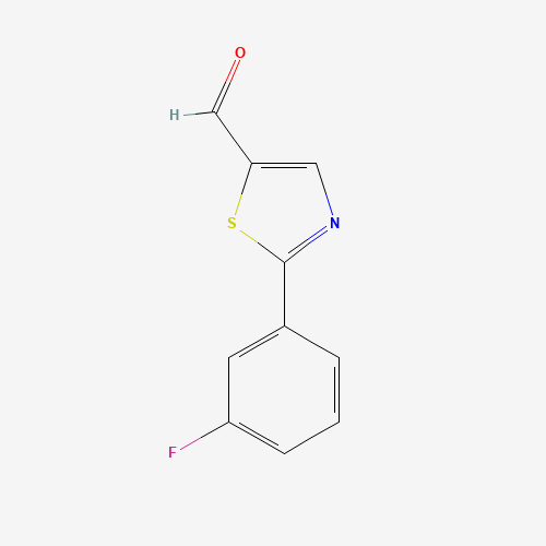 2-(3-fluorophenyl)-1,3-thiazole-5-carbaldehyde (CAS: 914348-84-8) - Related Chemical Product