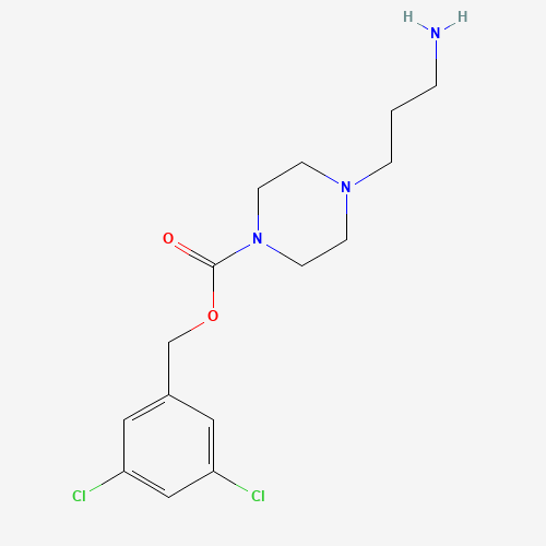 (3,5-dichlorophenyl)methyl 4-(3-aminopropyl)piperazine-1-carboxylate (CAS: 1613513-50-0) - Related Chemical Product