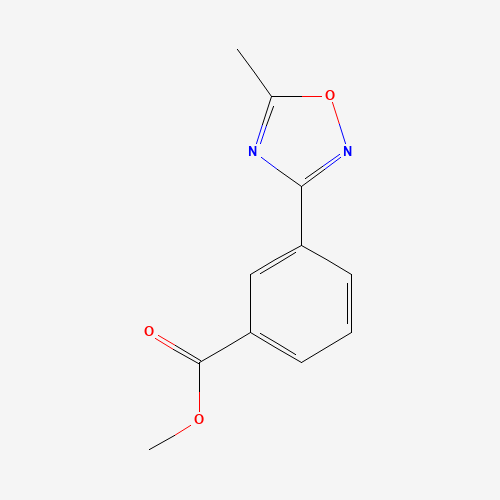 methyl 3-(5-methyl-1,2,4-oxadiazol-3-yl)benzoate (CAS: 1092566-65-8) - Related Chemical Product