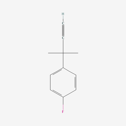 1-fluoro-4-(2-methylbut-3-yn-2-yl)benzene (CAS: 1242272-80-5) - Related Chemical Product
