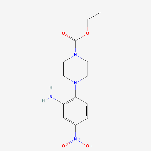 ethyl 4-(2-amino-4-nitrophenyl)piperazine-1-carboxylate (CAS: 945912-56-1) - Related Chemical Product