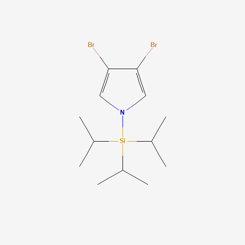 (3,4-dibromopyrrol-1-yl)-tri(propan-2-yl)silane (CAS: 93362-54-0) - Related Chemical Product
