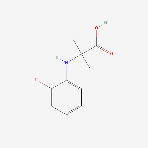 2-(2-fluoroanilino)-2-methylpropanoic acid (CAS: 725234-47-9) - Related Chemical Product