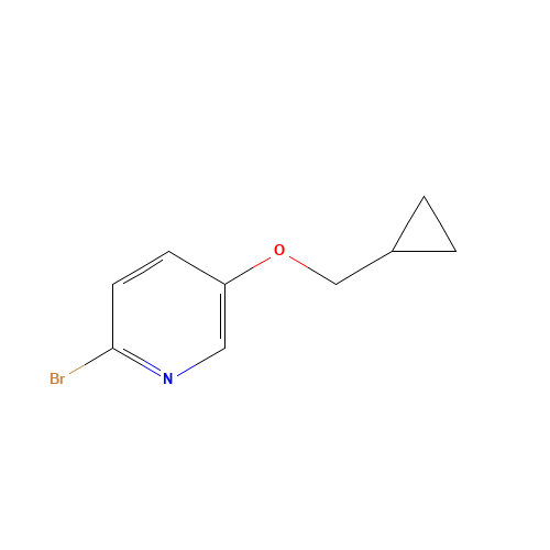 2-bromo-5-(cyclopropylmethoxy)pyridine (CAS: 1177269-06-5) - Related Chemical Product
