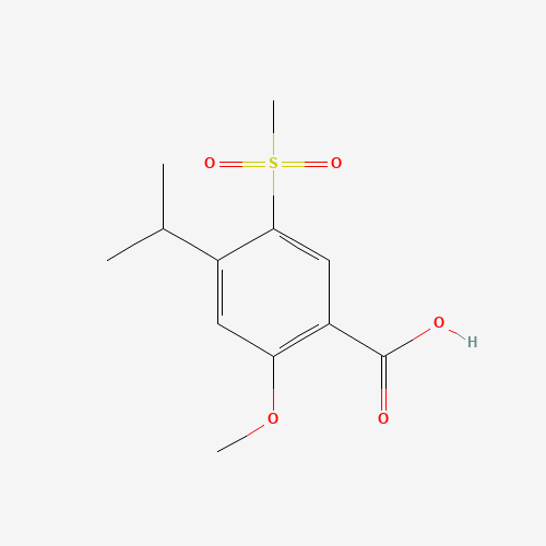 2-methoxy-5-methylsulfonyl-4-propan-2-ylbenzoic acid (CAS: 213598-26-6) - Related Chemical Product