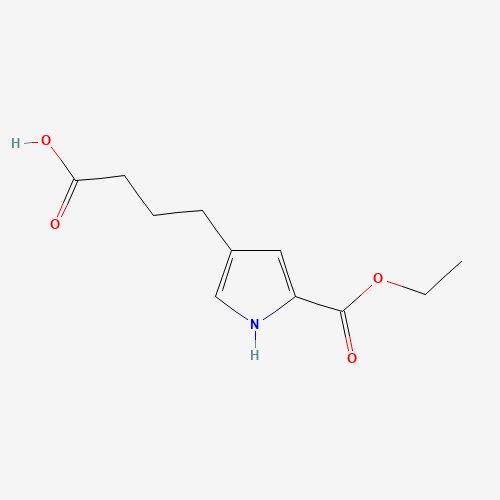 4-(5-ethoxycarbonyl-1H-pyrrol-3-yl)butanoic acid (CAS: 119647-72-2) - Related Chemical Product